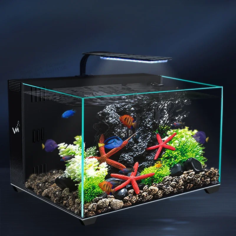 Ecology Loop Fish Tank Decoration Cobble Aquatic Pet Supplies Filtration Landscaping Fish Tank Light Aquarium Pour Aquarium