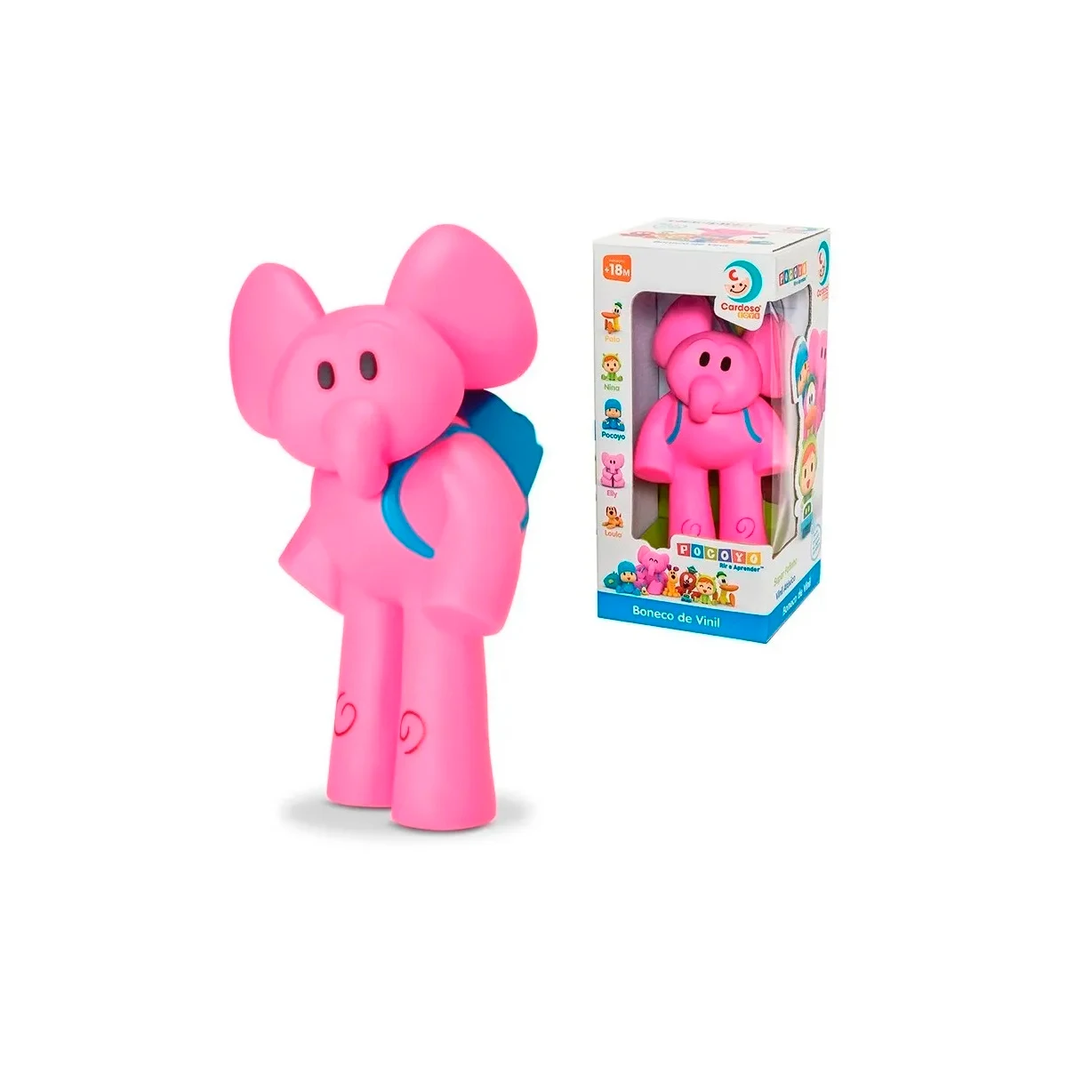 15 Cm Cardoso Toys Elly Pocoyo Vinyl Figure