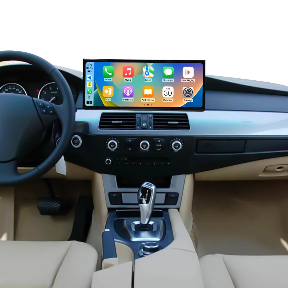 

Auto Andriod 13 Carplay GPS Navigation For BMW 5 Series 2003-2009 Car Radio 15.8 Inch Touch Screen Multimedia Player Head Unit