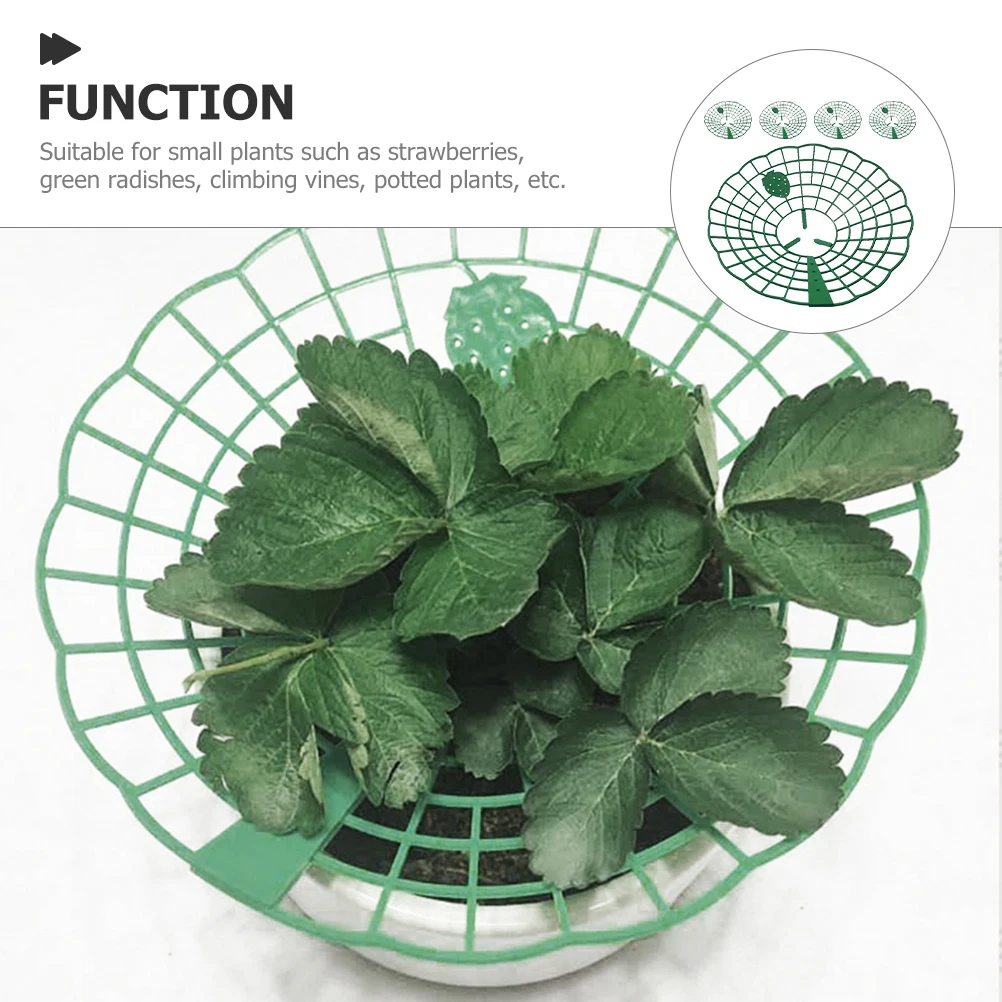 

5pcs Garden Plant Rack Strawberry Support Stand Balcony Vining Grow Holder Raised Planter Frame Improved Air Circulation