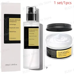 1 set/1pcs Snail Collagen Face Cream/Repair Essence Moisturizing Lifting Smoothing Nourishing Cream Korean Cosmetics Skin Care