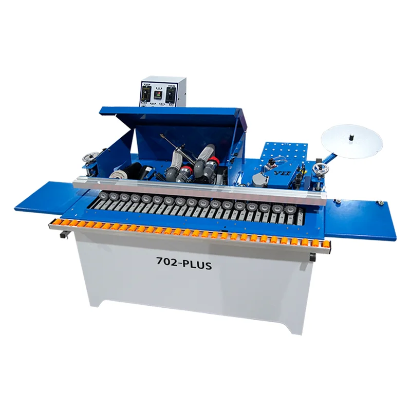 702PLUS Automatic Edge Banding Machine Head/End Cutting Sealing and Repair System with Multi-functional Woodworking Worktable