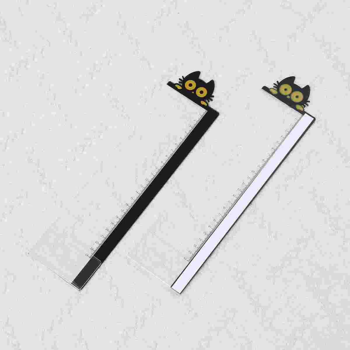 2 Pcs Monitor Side Panel Display Sticky Board Nighthawk Memo Animal Computer Pad Screen Note Desktop Office