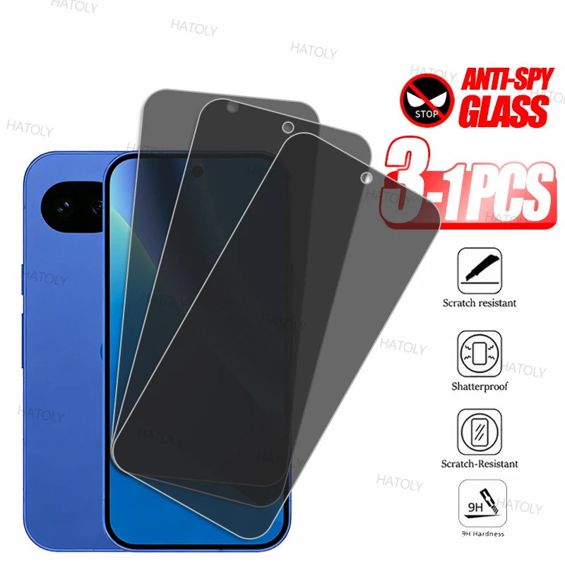

1/2/3PCS Anti-Spy Screen Protector For Google Pixel 10a Privacy Tempered Glass Google Pixel 10a Privacy Phone Glass Pixel 10a