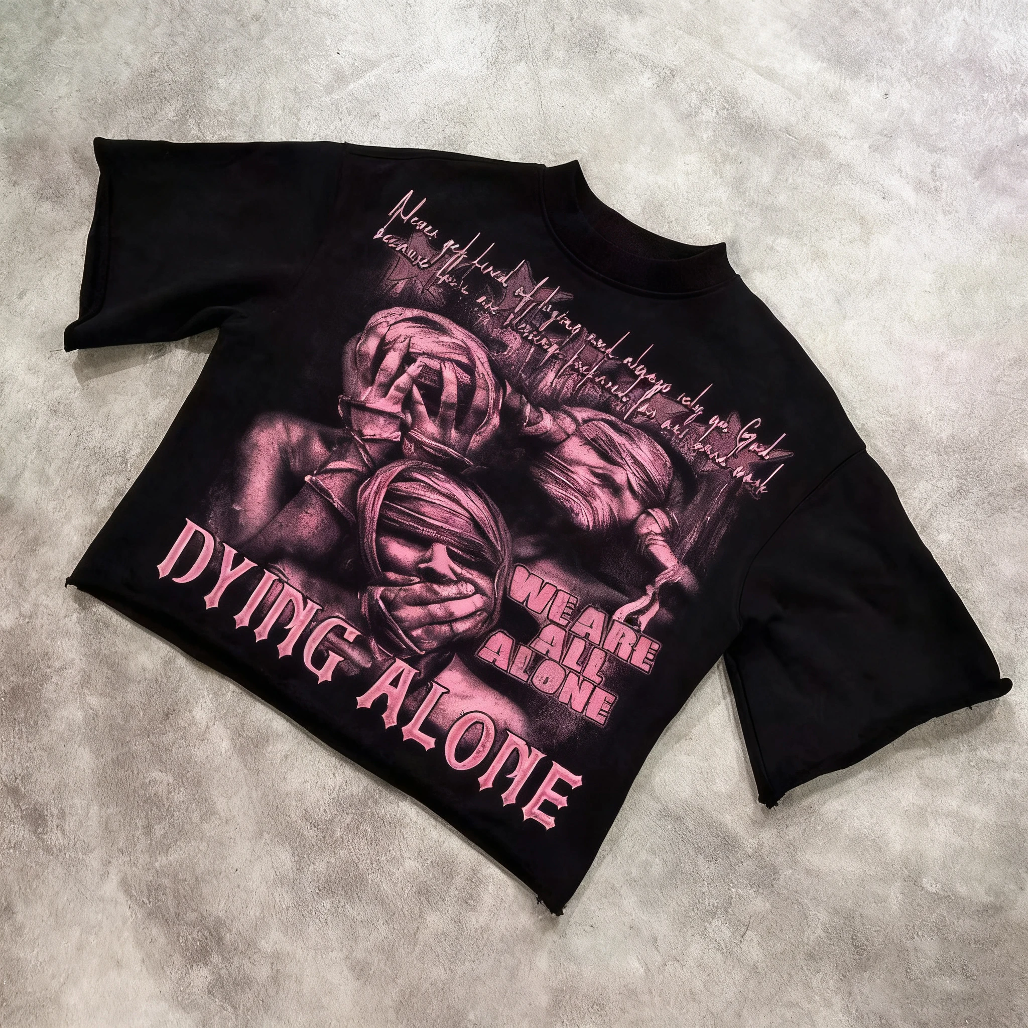 Vintage graphique Harajuku T-shirt décontracté été à manches courtes hommes femmes Y2K Hip Hop T-shirt surdimensionné coton T-shirt hauts Streetwear