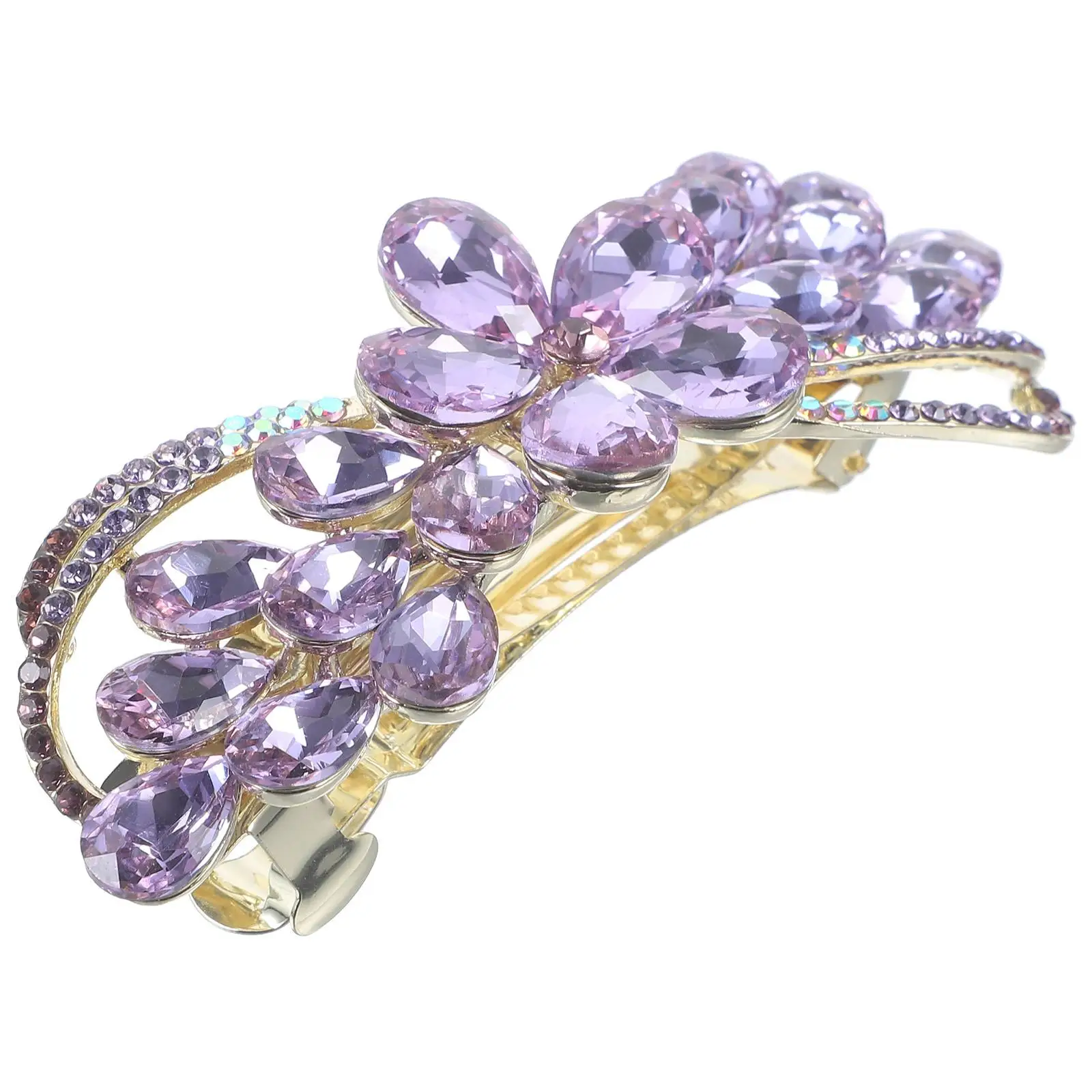 

Large Spring Hairpin Clips for Women Rhinestone Vintage Accessories Hair Clips Thick Hair Stylish Daily Wear Comfortable Secure