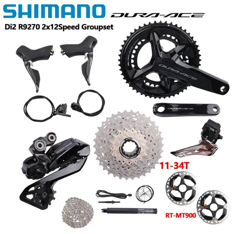 Shimano di2 dura ace r9270 2x12 velocidade conjunto de freio a