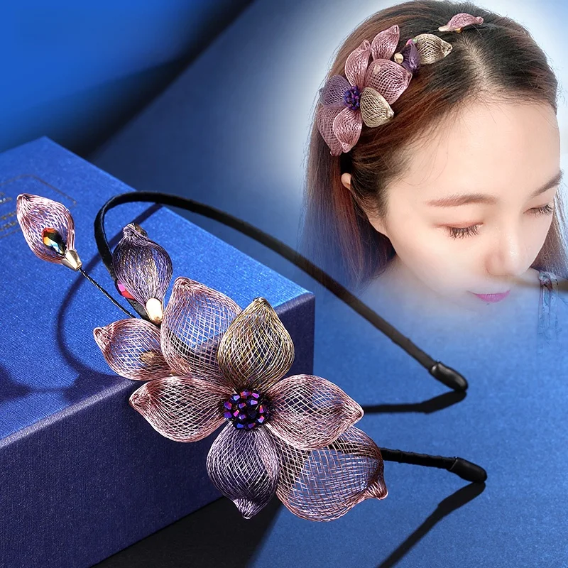handmade-copper-wire-hairband-floral-hair-accories-fairy-wide-hair-clip-versatile-braid-headband-crystal-ular-pr-hai