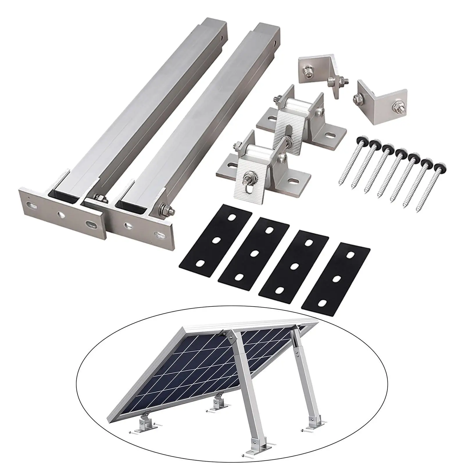 Solar Photovoltaic Bracket Folding Tilt Rack for Boats Home Off Grid System