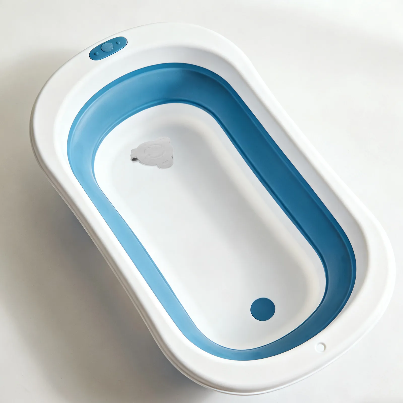 

2Pcs Silicone Bathtub Plug - Baby Bath Tub Drain Cover - Flexible Leakproof Stopper for Plastic Portable Baths - Bathtub