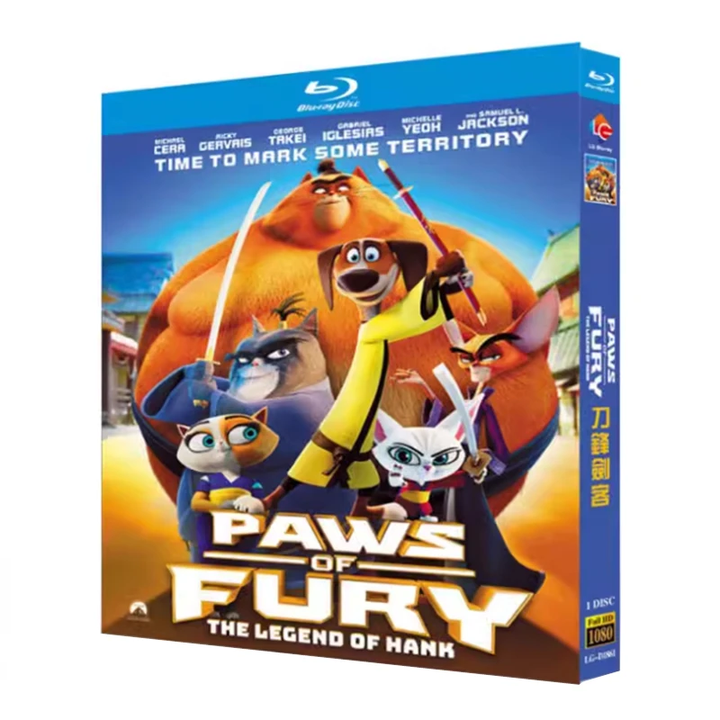 

Когти ярости: Легенда о Хэнке 2022 Blu-ray диск