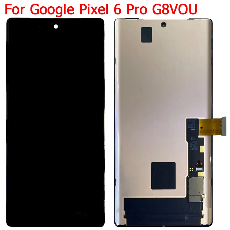 

6.71" Pixel 6 Pro Amoled LCD For Google Pixel 6 Pro GLUOG G8VOU Display Touch Screen LCD Digitizer Panel With Frame Parts