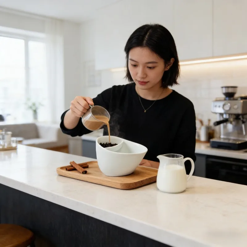 

Креативная керамическая умная чайная кружка с наклонным дизайном для чаепития Кунг-фу с фильтром, оригинальный подарок для друзей