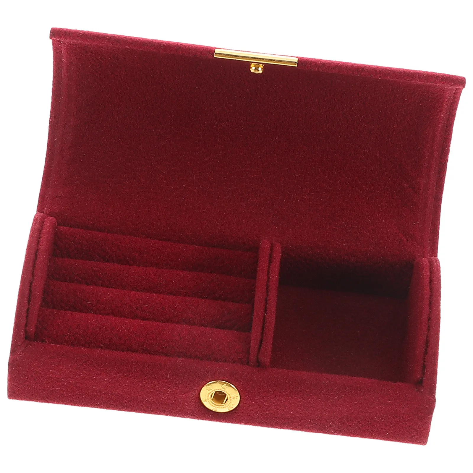 Portable Mini Jewelry Organizer Box Multifunctional Travel Case for Necklaces Earrings Rings Jewelry Storage Earring Boxes