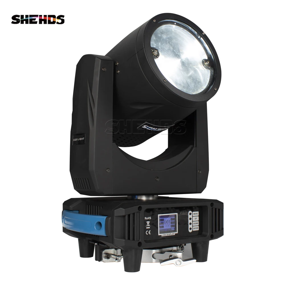 SHEHDS LED 400W Zoom Wash COB Moving Head Light Cool Warm DMX Disco Party Wedding Show DJ Stage Hotels Theater Concert