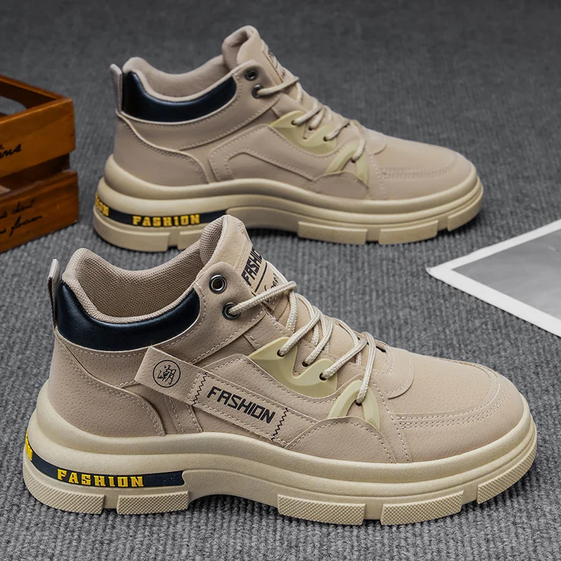 Men's Casual Versatile Sports Trend Shoes Lightweight Comfortable Fashionable Durable Men's Boots New Trend in Sports Footwear