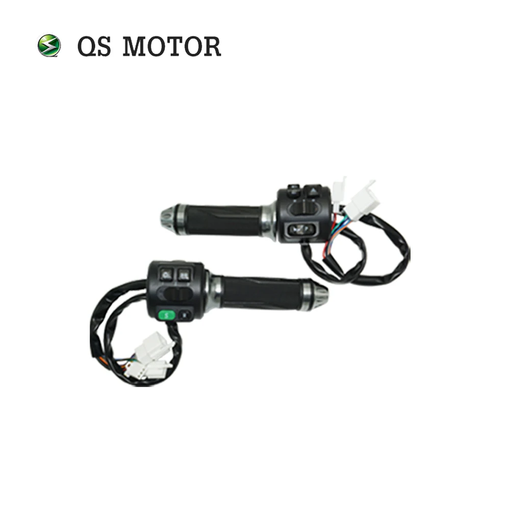 QS Motor 12*3.5inch QS260 5000W V4 72V Hub Motor with ND72680 Controller Conversion Kit for Racing Electric Motorcycle