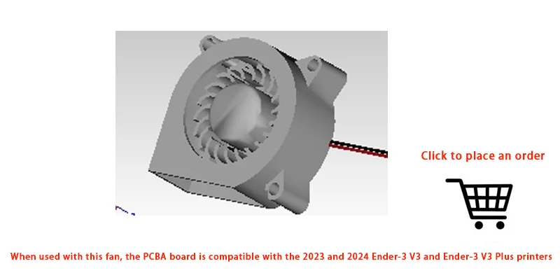Creality Hotend Adapter Plate_T9_GD32F303CBT6_1 für Ender-3 V3_Ender-3 V3 Plus, hergestellt im Jahr 2025, Original-3D-Druckerteile – Detail 1