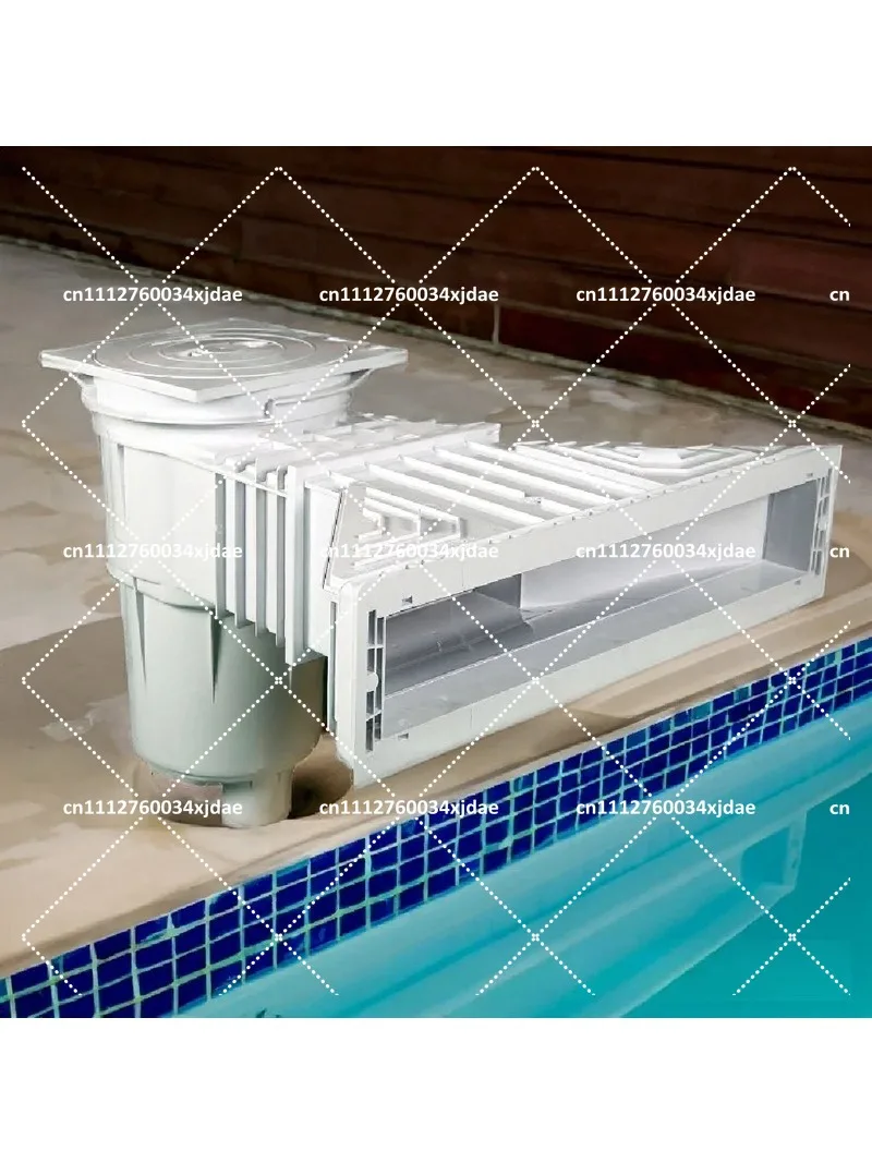 Wide Mouth Pool Skimmer High-Efficiency Debris Collector for Swimming Pools Spas Easy Maintenance