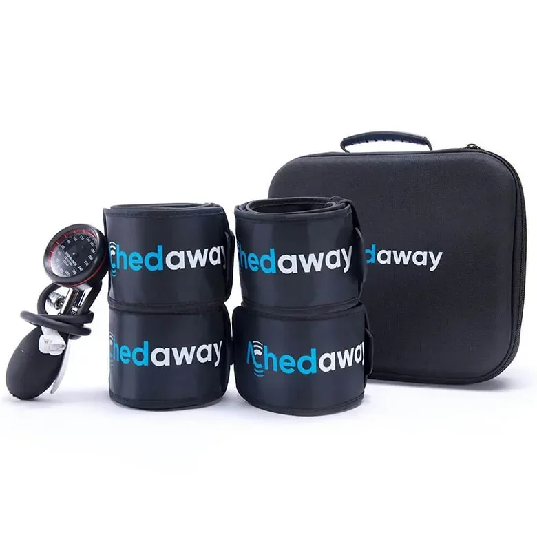 Bandas Achedaway CUFF BFR, banda de entrenamiento de oclusión de limitación de flujo bloo clásica para Fitness muscular de brazos y piernas, Bandas BRF