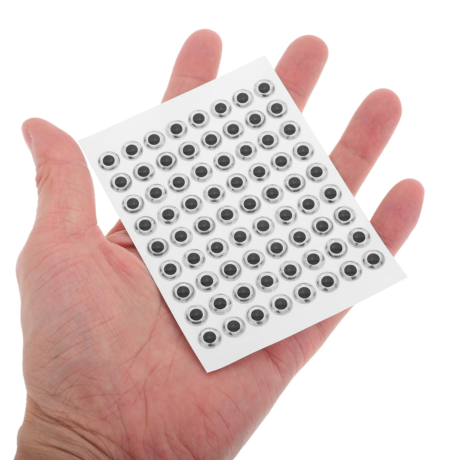 

5 Sheets Fishing Bait Eye Craft Eyes Faux Sticker Fake Plastic for Crafts Stickers