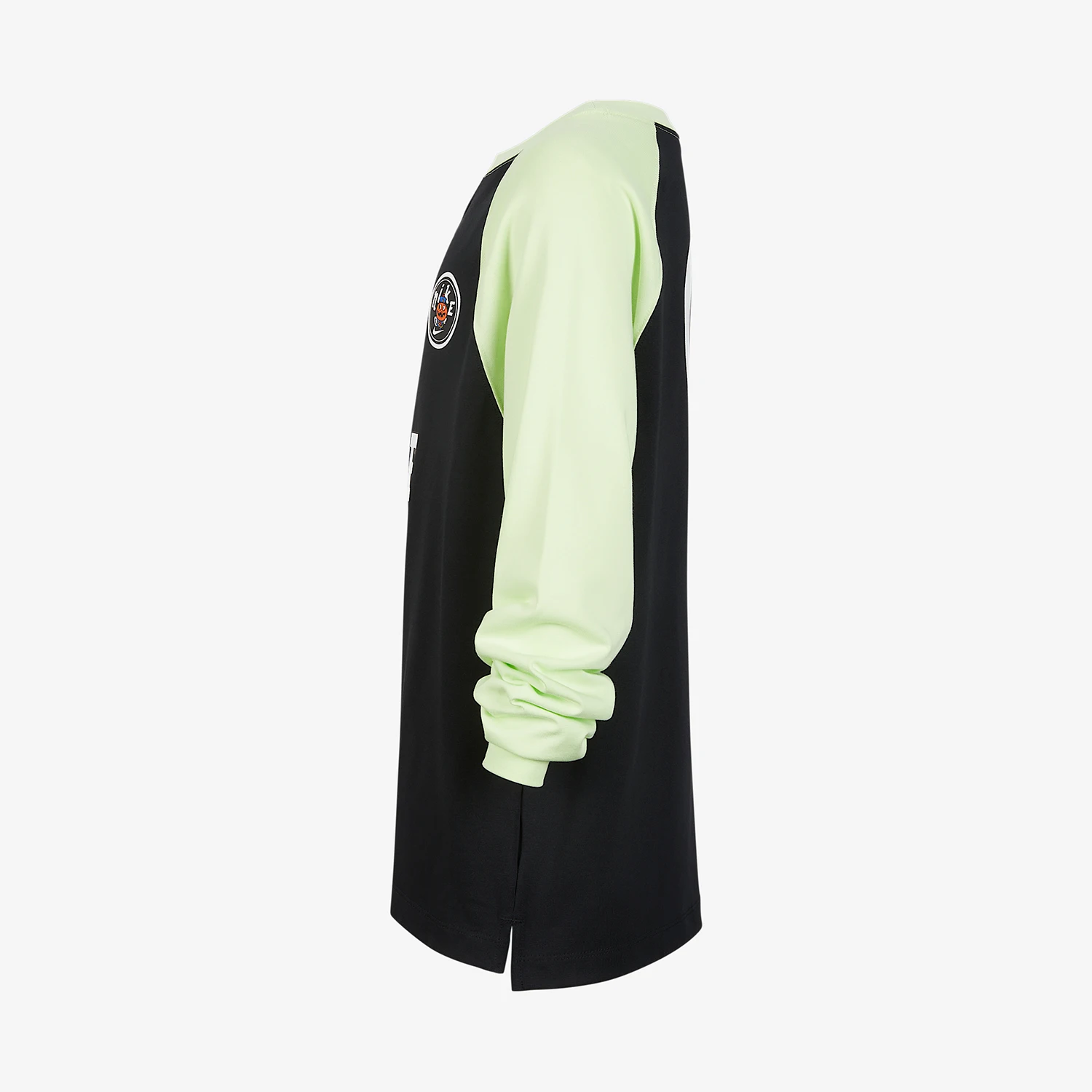 Nike genuine Dri FIT children's patchwork sports loose long sleeved top IO0098-010 view 3