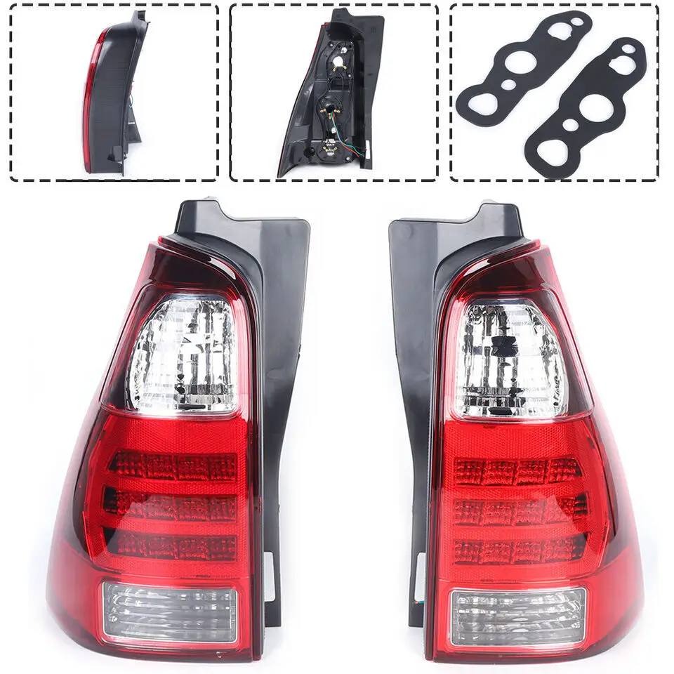 

Tail Lights Rear Brake Lamps For 2006 2007 2008 2009 Toyota 4Runner Left+Right 8155135320, TO2801172