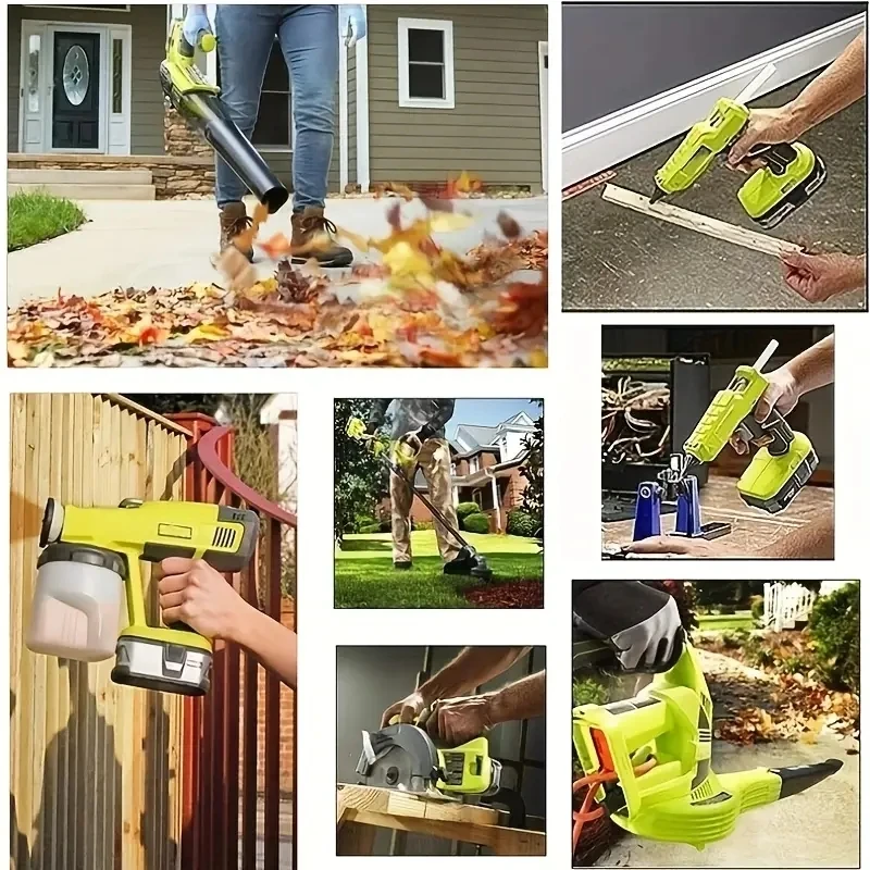 Für Ryobi - 18 Volt ONE+ 8,0 Ah Lithium-Ionen-Akku - Kompatibel mit Allen 18V ONE+ Werkzeugen - Lange Akkulaufzeit und Leistung – Detail 3