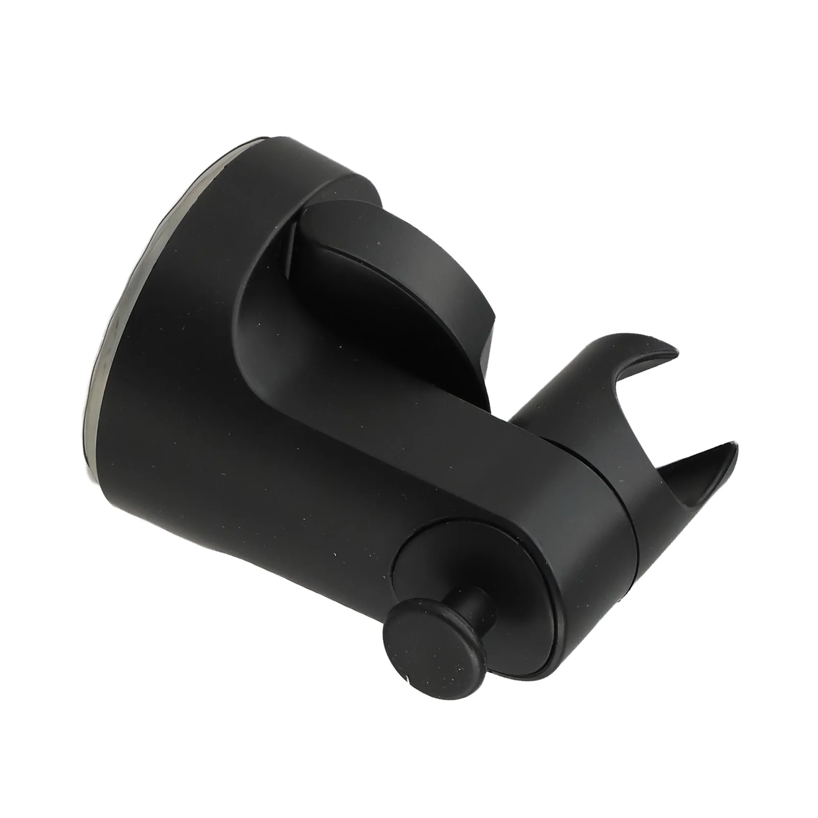 Adjustable Suction Cup Shower Head Holder with 360 Degree Rotation Hook for Hanging Loofahs Waterproof and Load Bearing Design