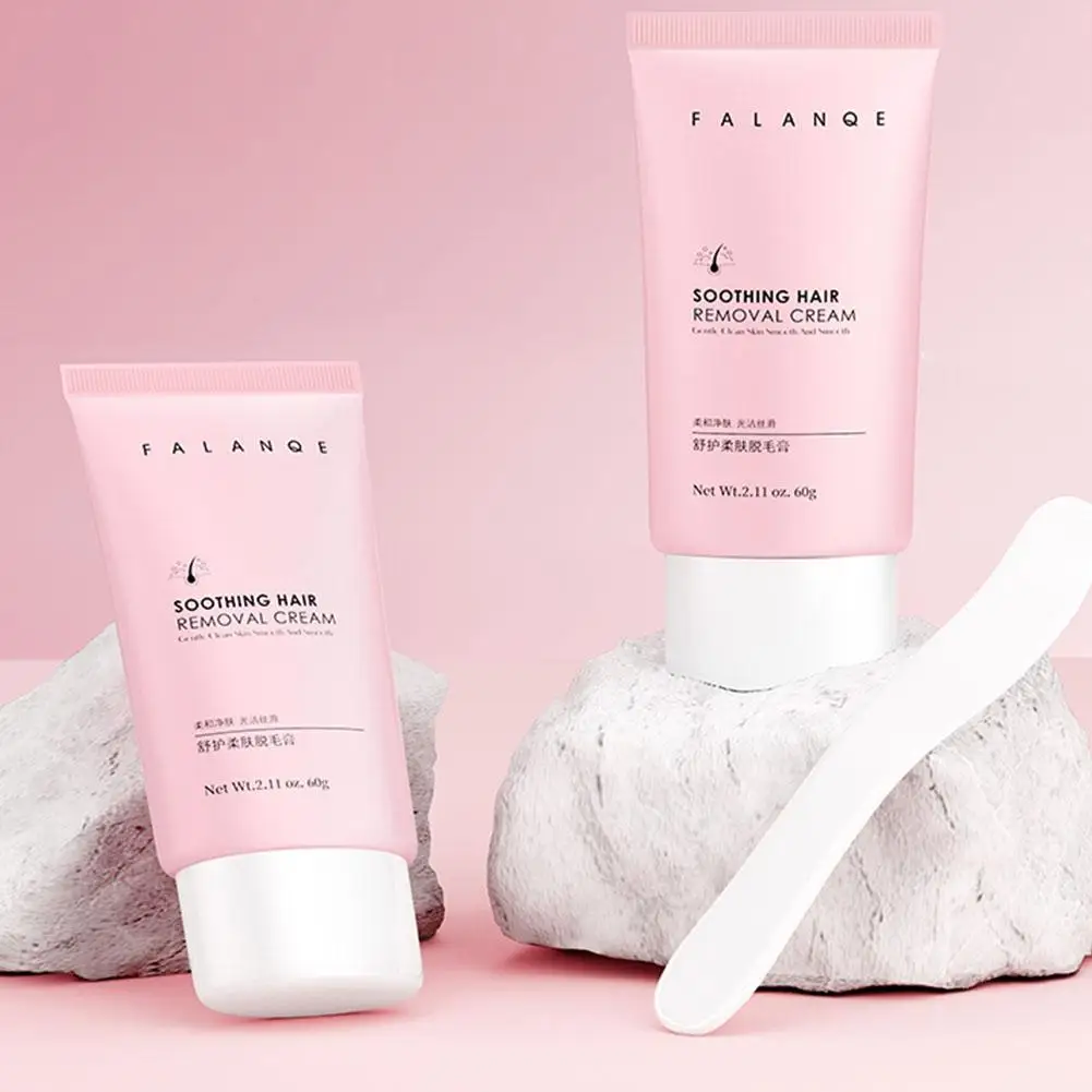 Нежный крем для удаления волос Нежное лечение всего тела с увлажняющим, гладким и нежным кремом для удаления волос E9h7