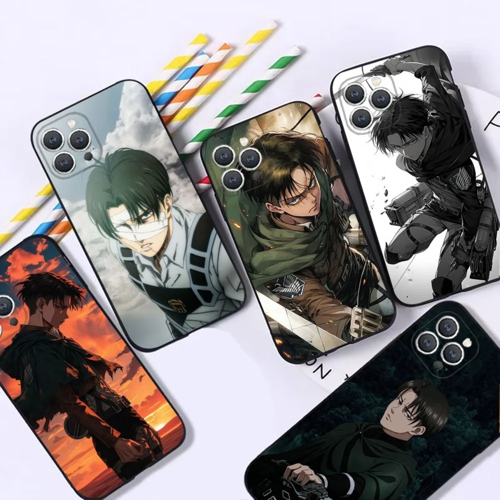 L-Levi A-Ackerman Phone Case For iPhone 16,15,14,13,12,Pro,Max,11,7,8,Plus,XR,XS Max Shockproof Silicone Soft Shell