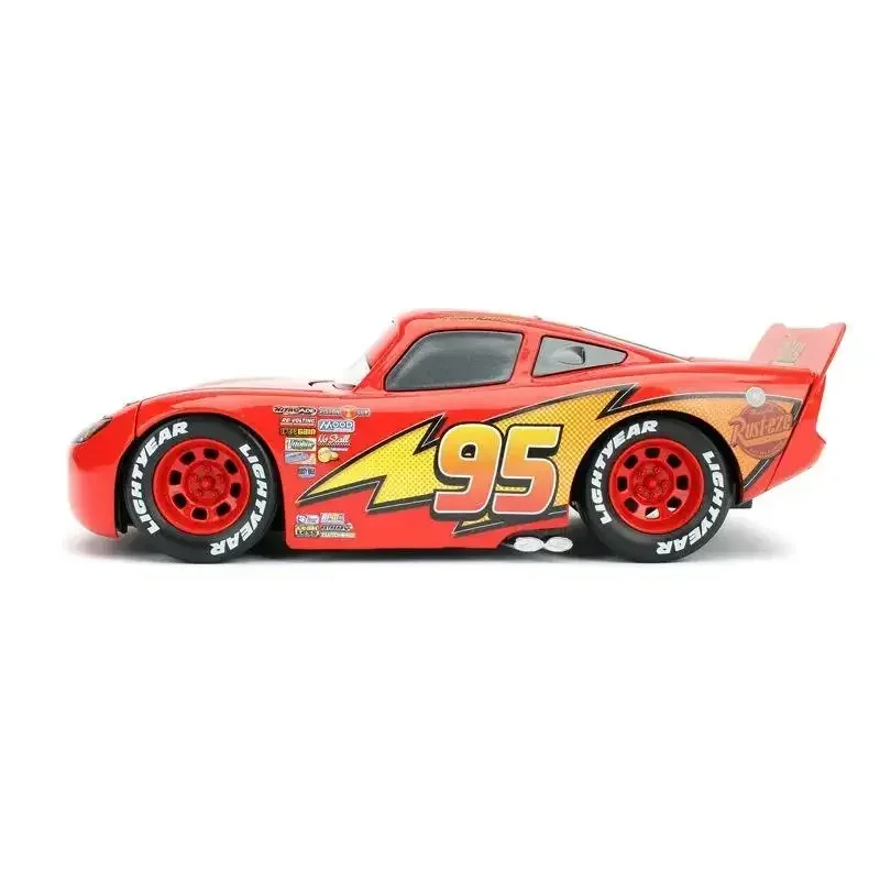 Jada 1:24 Racing car General mobilization FABULOUS LIGHTNING MCQUEEN Diecast Car Metal Alloy Model Car Toys for kids Gift