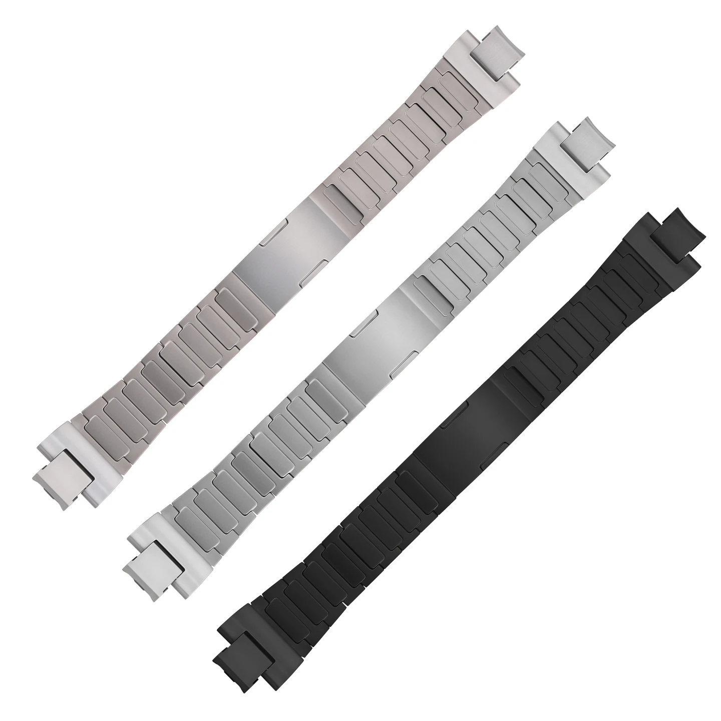 تعديل حزام ساعة اليد غير القابل للصدأ لساعة كاسيو G-SHOCK الصلب القلب GST-B400 سلسلة الرياضة الرجال معصمه حزام + أدوات