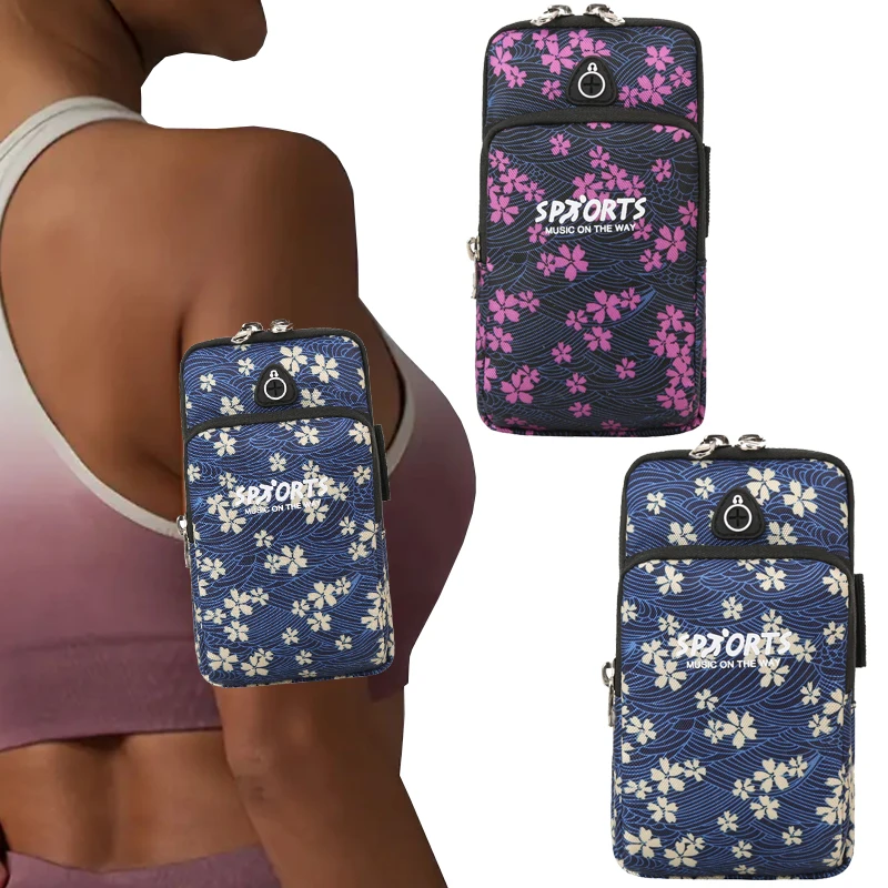 Mobile Phone Armband Outdoor Sports Smartphone Holder Gym Running Phone Bag Arm Band Cases for Samsung for IPhone Holder