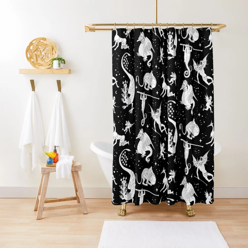 

The Beast Shower Curtain Curtain Bathroom Shower