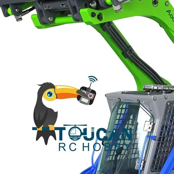 

LESU RC Loader 1/14 RTR Aoue LT5 Hydraulic Tracked Skid-Steer Loading Machine I6S Rotating Lamp Sound Accessories Toys THZH1276