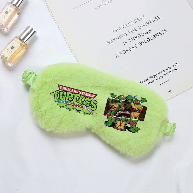 Teenage Mutant Ninja Turtles Eyeshade Sleeping Eye Patch Mask Anime Eyes Shading Nap Break Travel Relax Covering Birthday Gifts