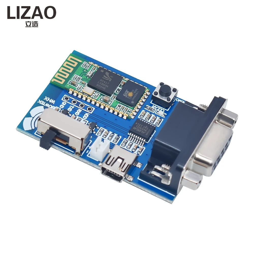 LIZAO BC-04 Bluetooth Serial Port Module Demo Version Wireless Serial Communication Wireless UART RS232 Adapter Module