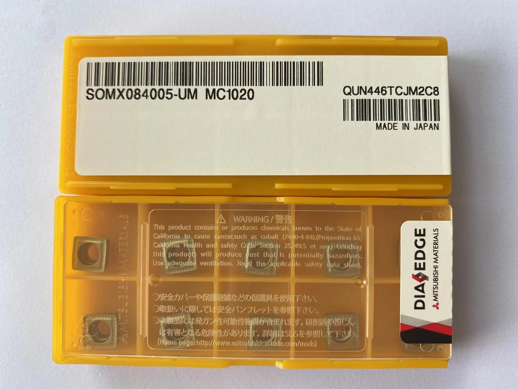 SOMX084005-UM VP15TF MC1020 10Pcs Original มิลลิ่งใส่ DIAEDGE MVX