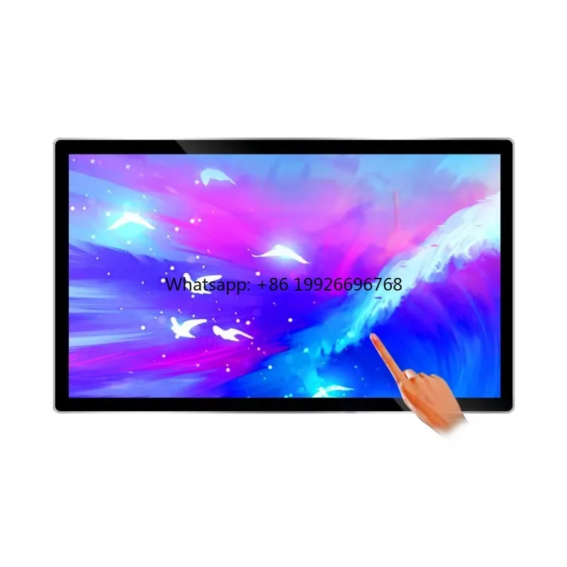 Hot 10,1-98 inch wandgemonteerd digitaal display reclamescherm LCD Indoor Media Display Winkelcentrum LCD-aanraakscherm