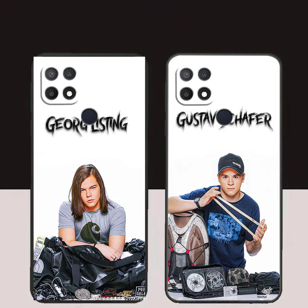 Tom Bill Kaulitz Tokio Hotel Case For OPPO A98 A96 A94 A93 A92 A92S A91 A78 A74 A73 A72 A58 A57 A55 A54 A53 A52 A17 A16 5G Cover