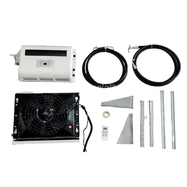 Kit AC Carro Elétrico, Ar Condicionado, Mudo, Undermount, 12 V