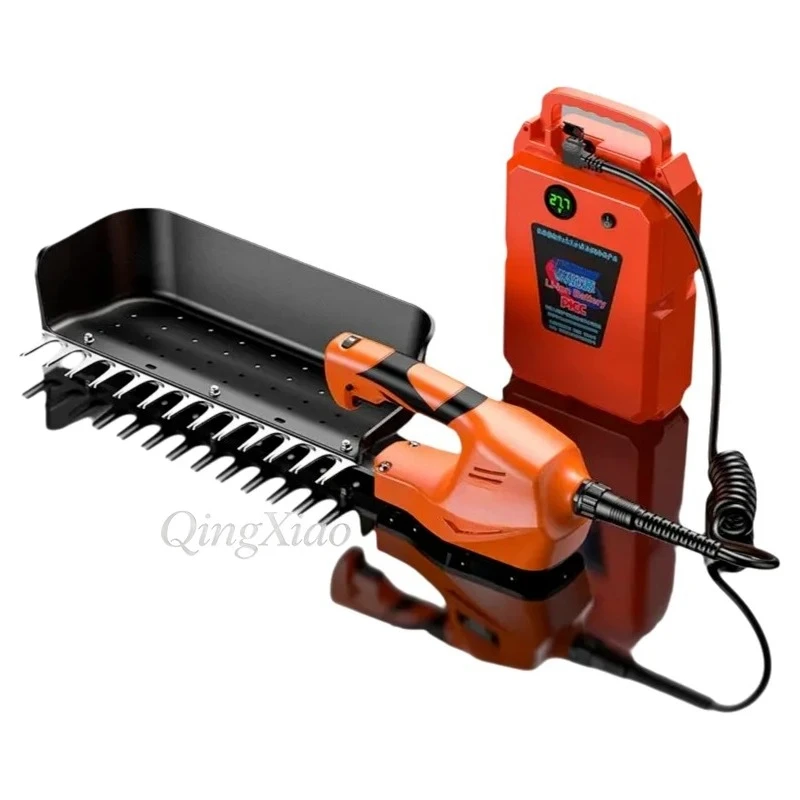 High Power Tea Picking Machine Electric Harvester Garden Pruning Shears Leaf Cutter Single Person Small Picker
