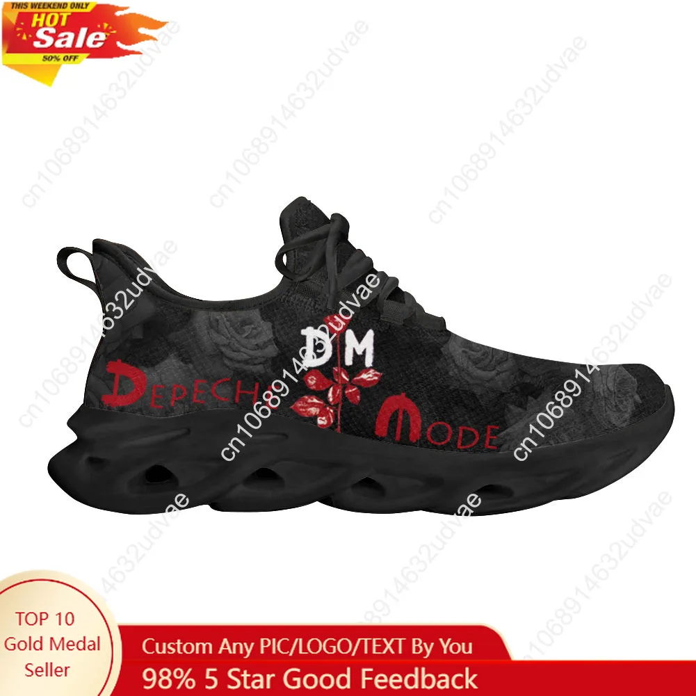 

Depeche Mode Running Sneakers Mens Womens Sports Shoes Sneaker Lace Up Mesh Footwear Tailor Made Shoe Black