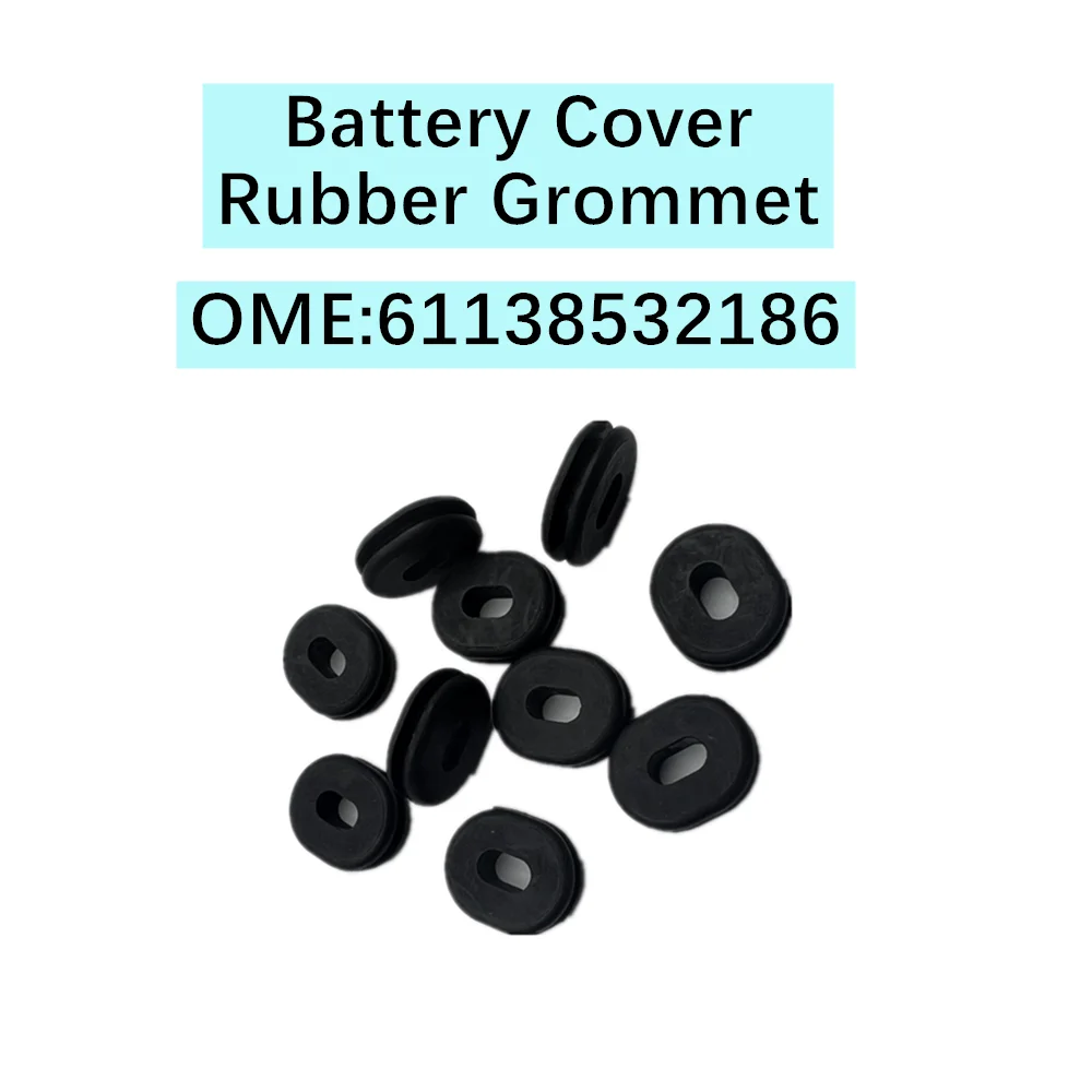 

10X Battery Cover Rubber Grommet For BMW R1200GS R1200GS ADV R1250GS R1250GS ADV K50 K51 K53 K54 Battery Tray OME:61138532186