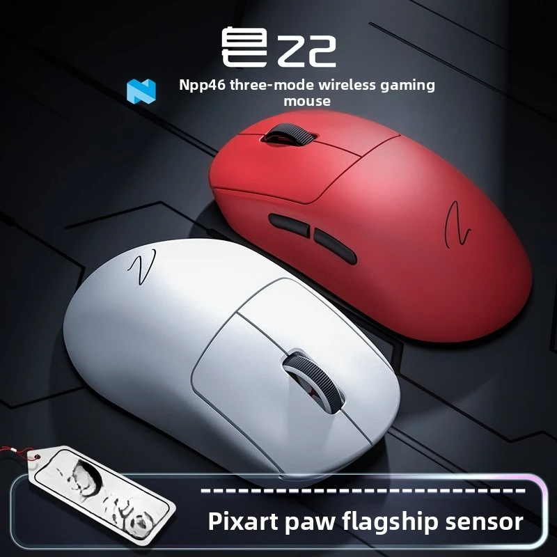 ZAOPIN Z2 MAX Wireless Mouse Bluetooth Tri Mode Equipped with Hot Swappable Micro Switch Gaming Mouse Computer Accessories