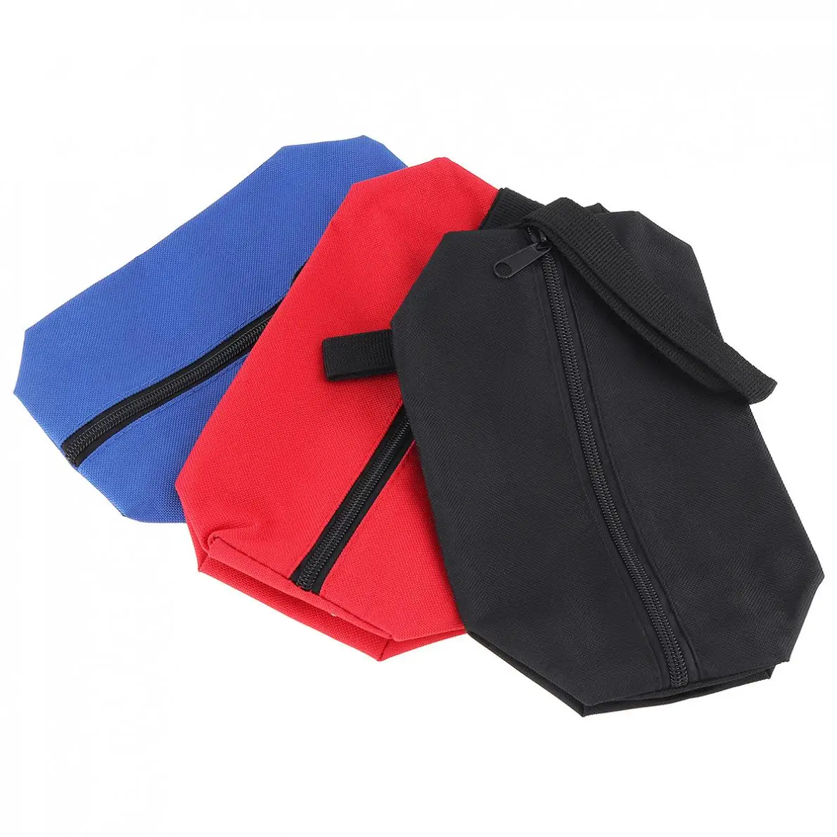 600D Tool Bags Multifunctional Canvas Tool Bag Oxford Cloth Parts Bag with Zipper for Maintenance Tool Storage Bags