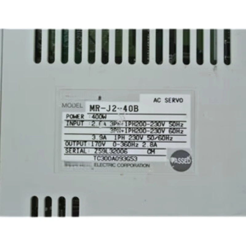 NEW MR-J2-40B Servo Drive 1 Year Warranty In Stock