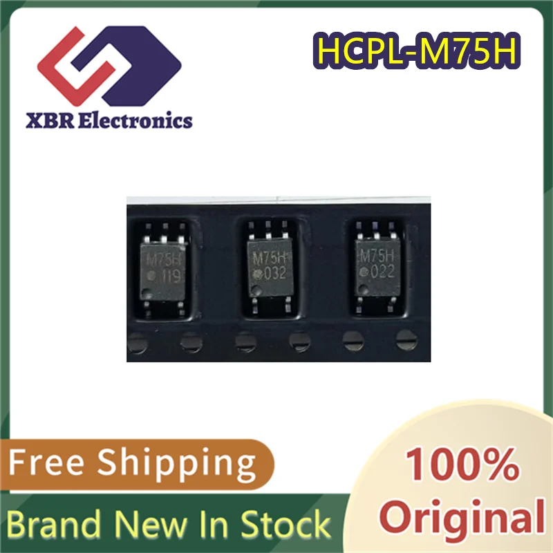 

(10/50 pieces) HCPL-M75H HCPL M75H high speed patch optocoupler optocoupler chip SOP-5 new genuine original spot free shipping