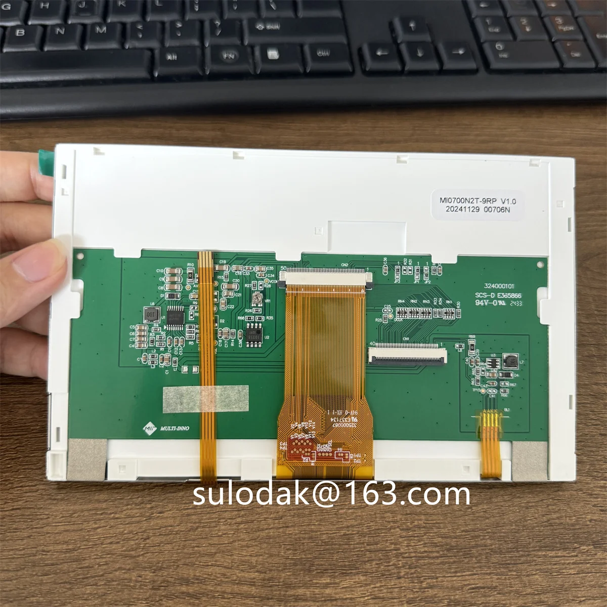 

Free Shipping EXFO Screen MAX-710 MAX-715 MAX-720 MAX-730 OTDR Touch Screen and LCD Display Screen 1 set